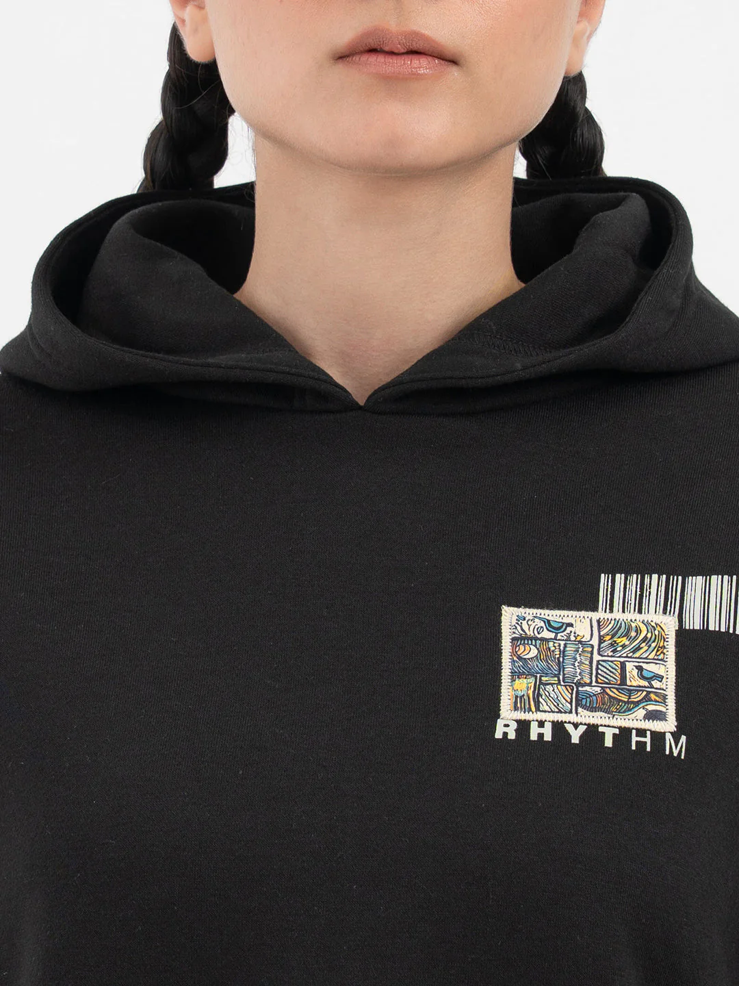 Black Hoodie for Women - Image 4