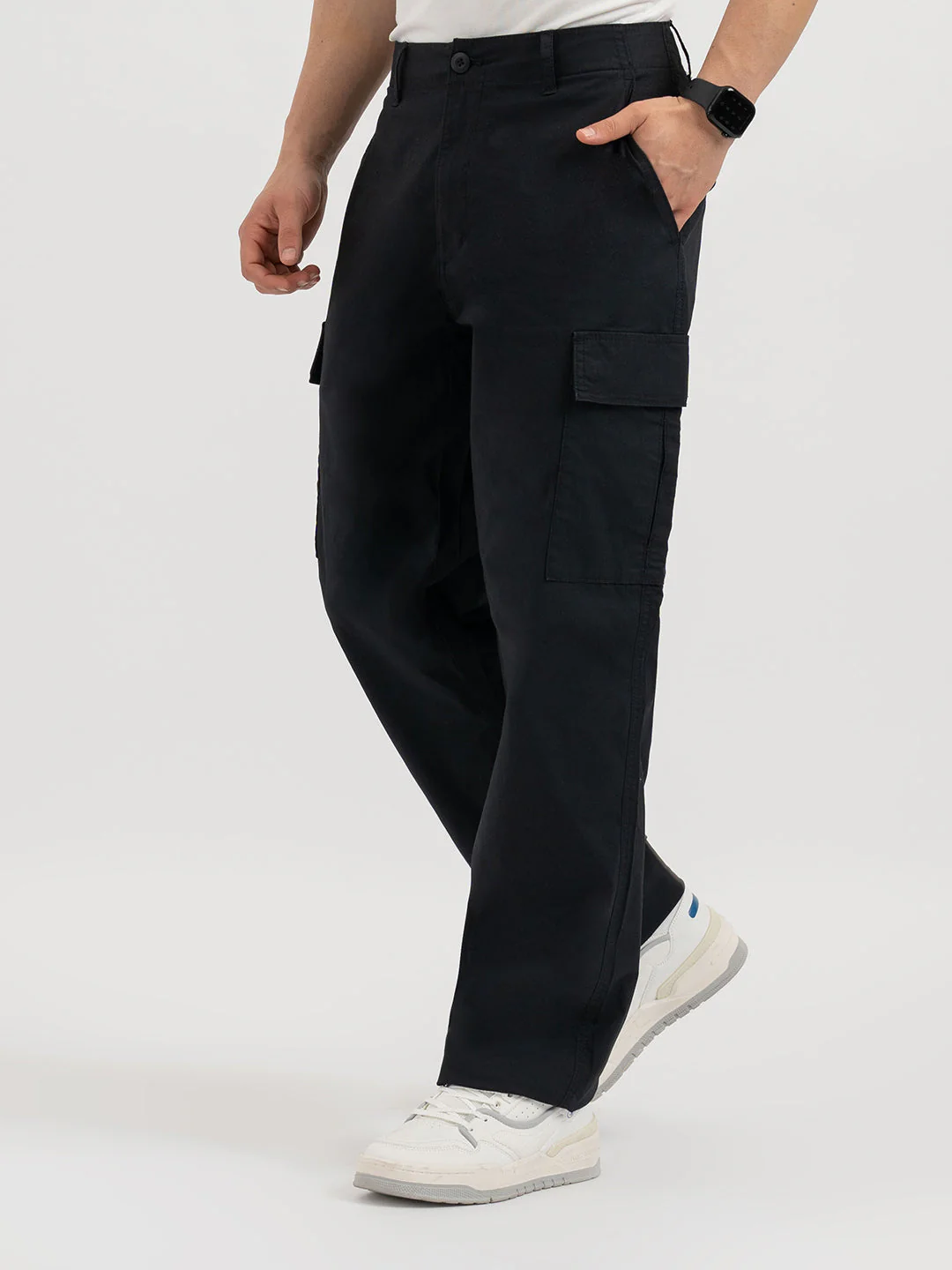 Black Joggers for Men - Image 2
