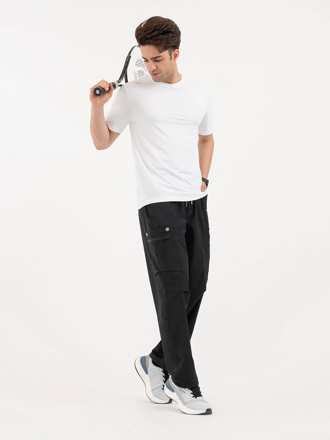 Red Tape Black Pants for Men - Image 5
