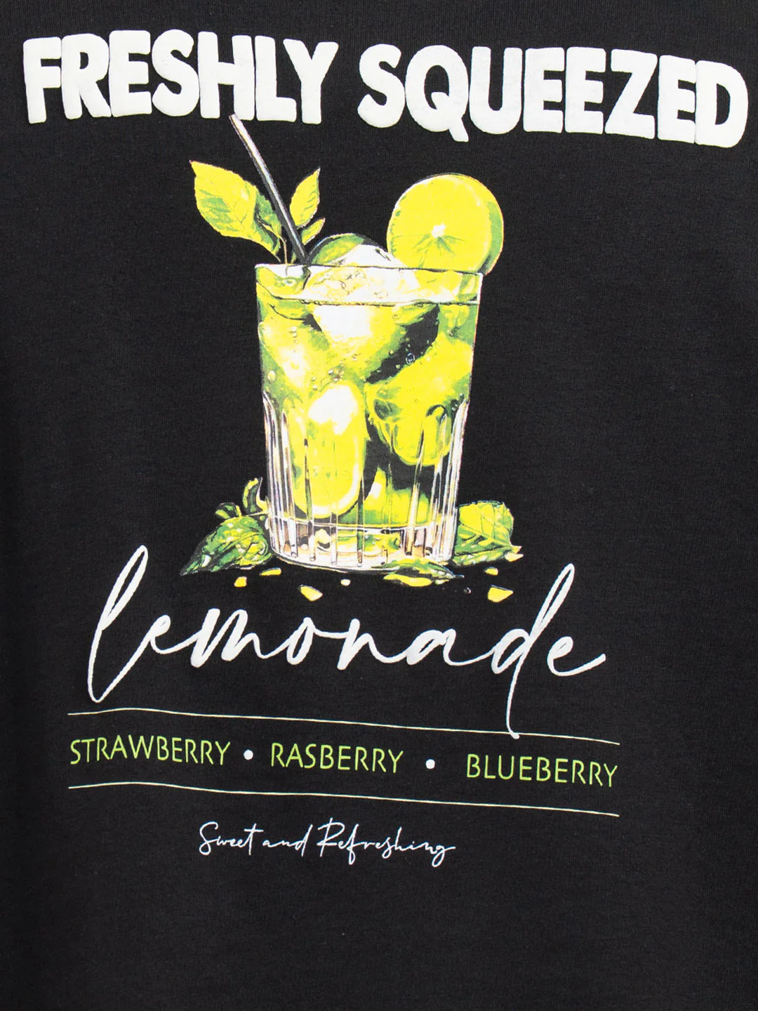 T-Shirts for Women in Black | Graphic Half Sleeve T Shirt - Image 4