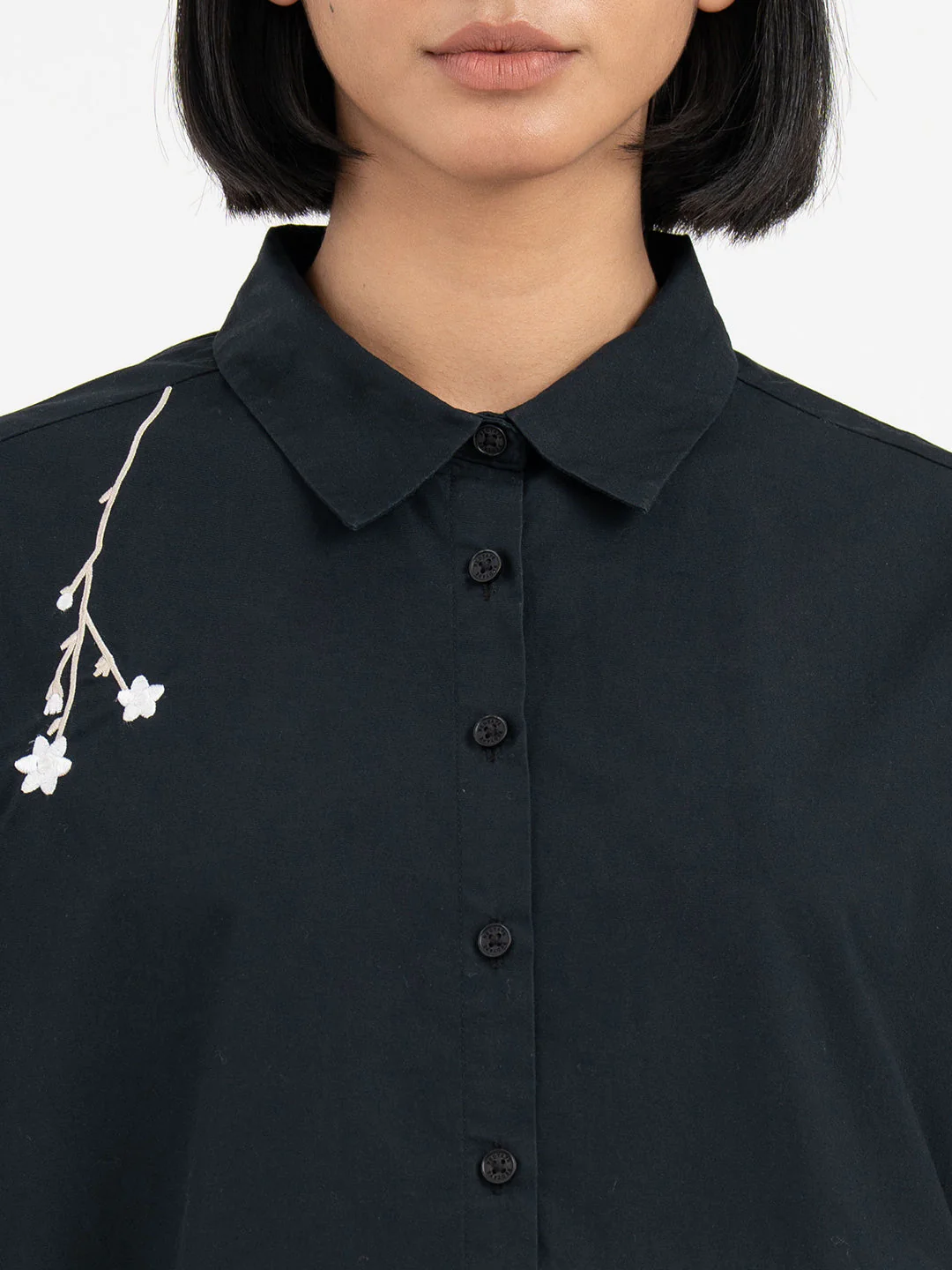 Black Shirt for Women - Image 4