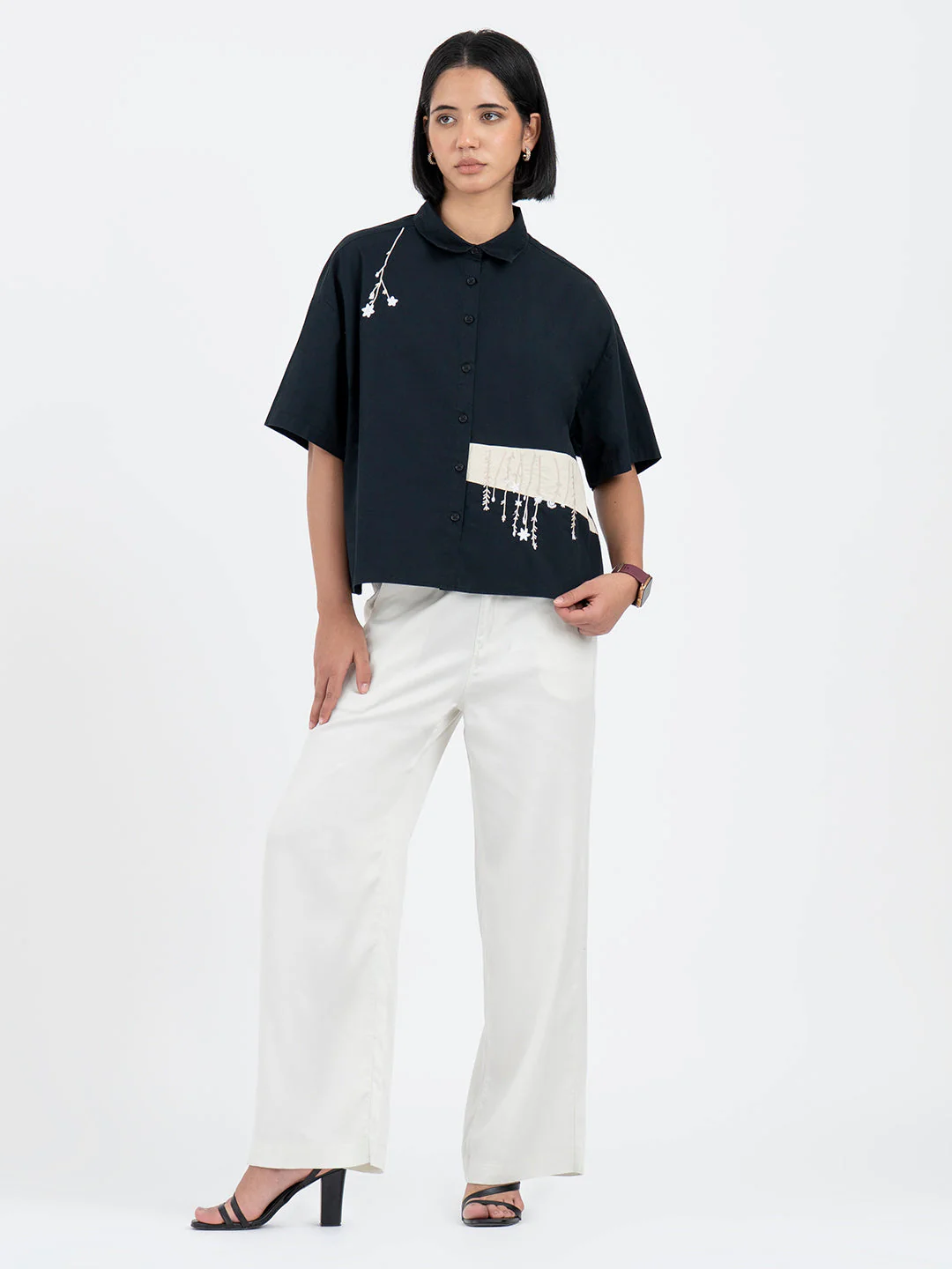 Black Shirt for Women - Image 5