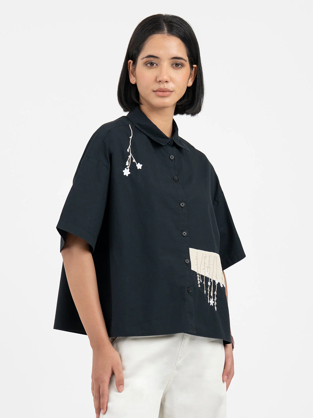 Black Shirt for Women - Image 6