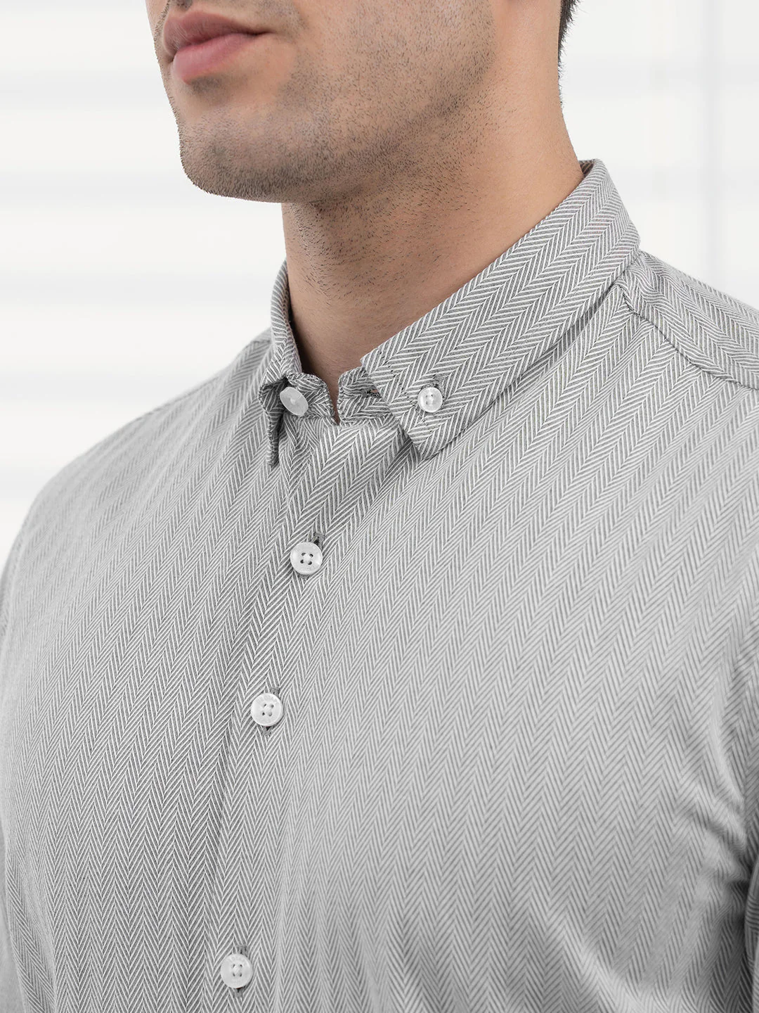 Black Striped Shirt Men | Daily Formal Wear - Image 5