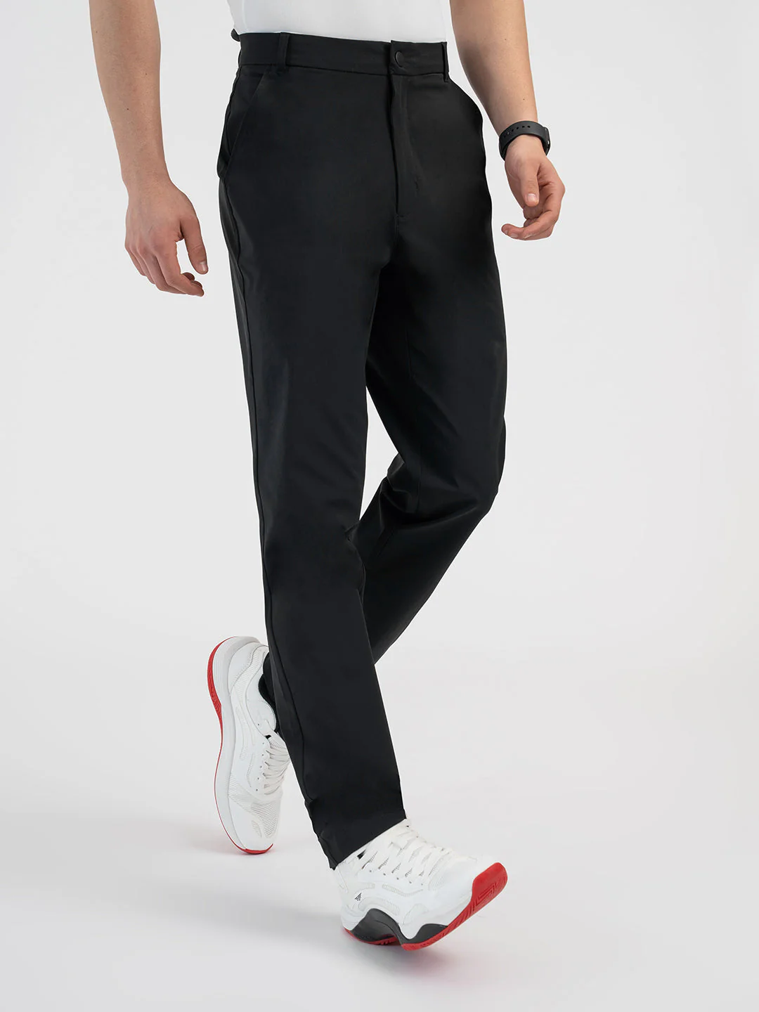 Red Tape Black Pants for Men - Image 6