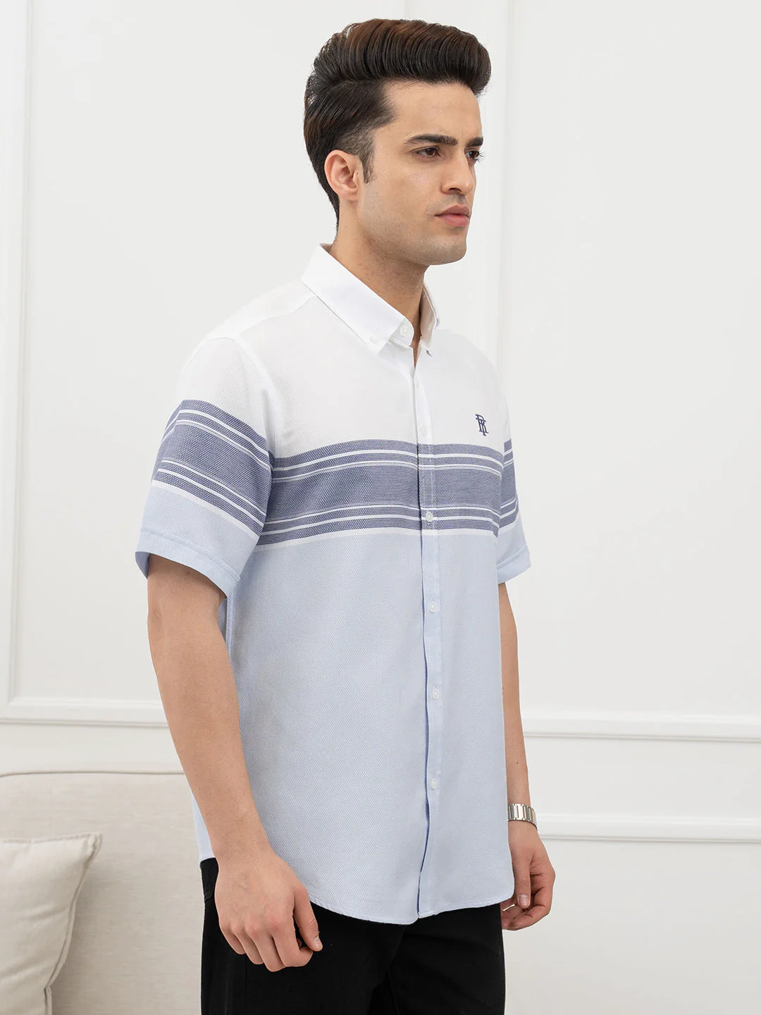 Blue Shirt for Men - Image 6