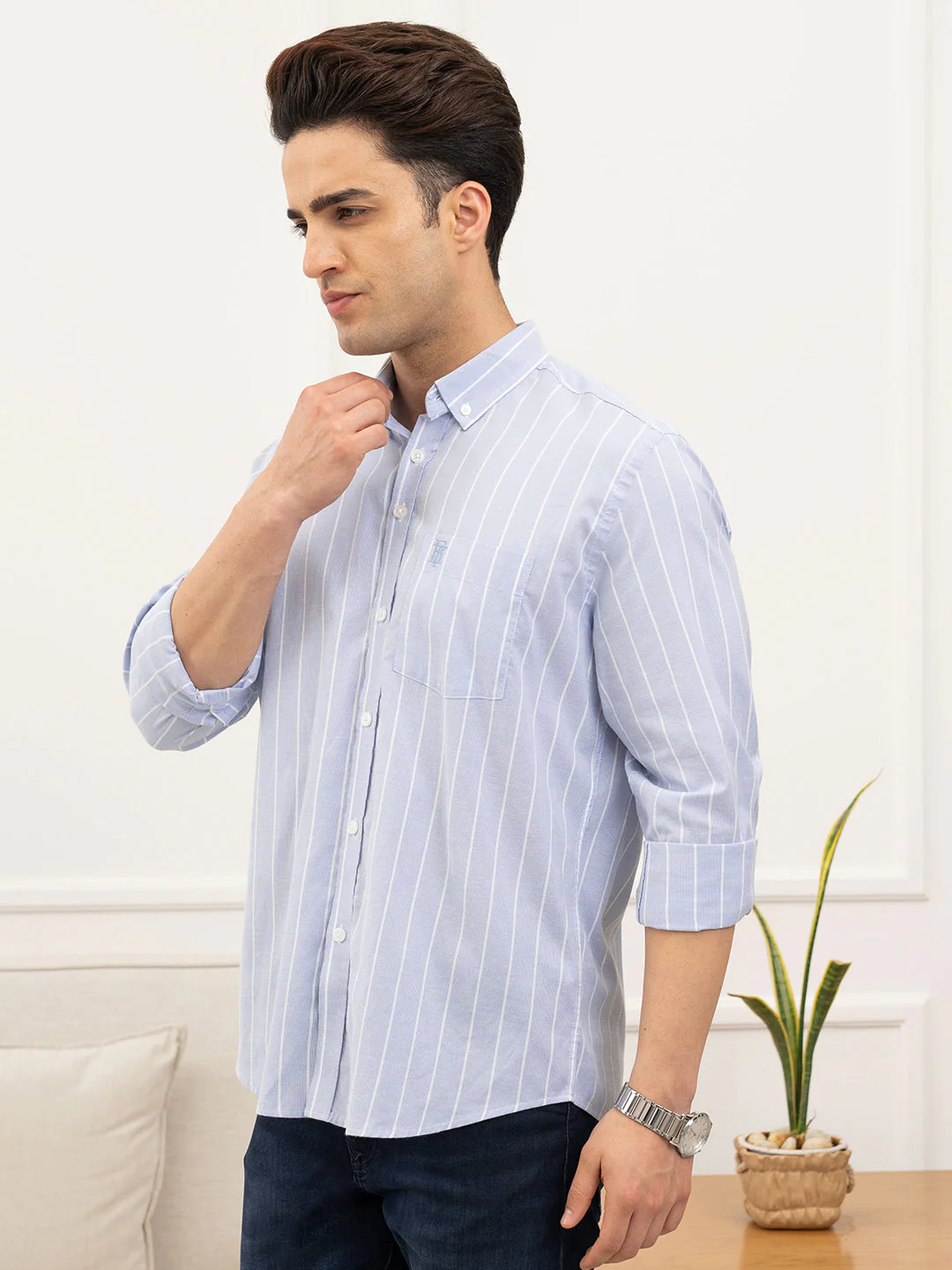 Blue Shirt for Men - Image 6