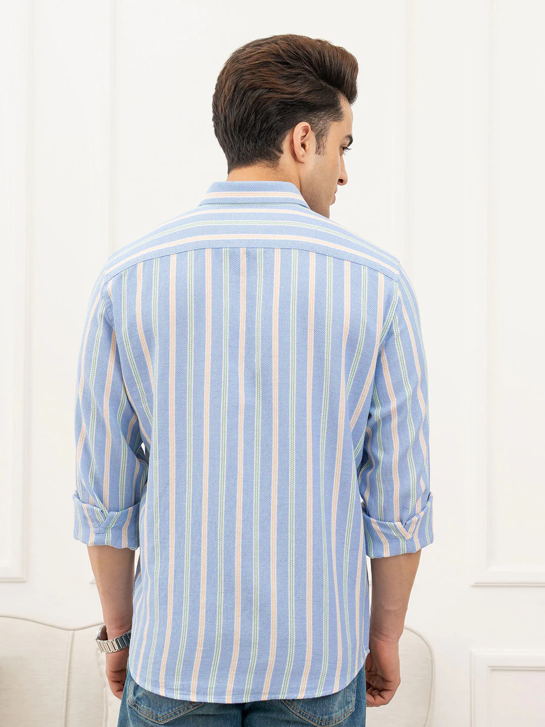 Blue Shirt for Men - Image 4