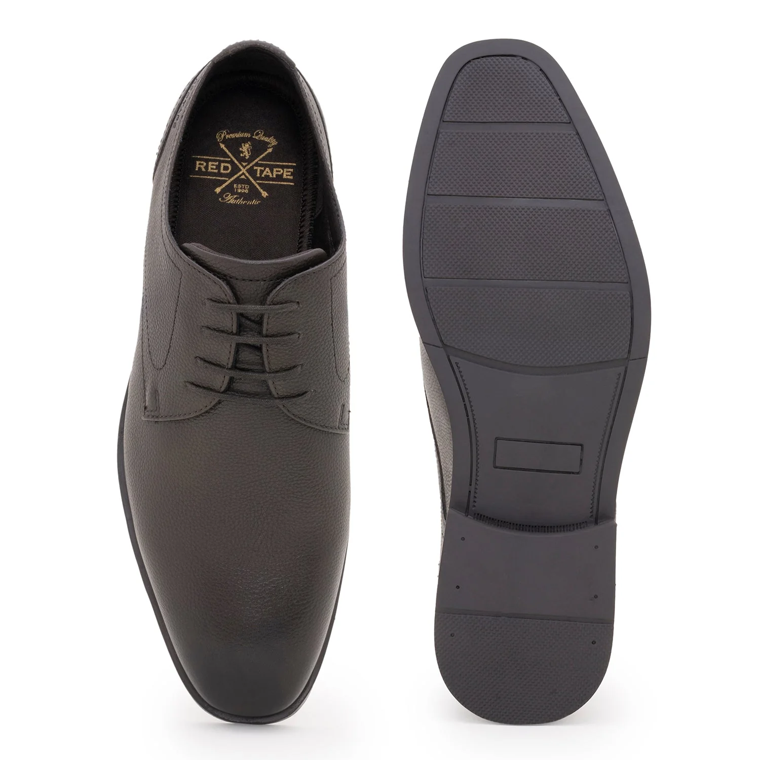 Brown Derby Shoes for Men - Image 5
