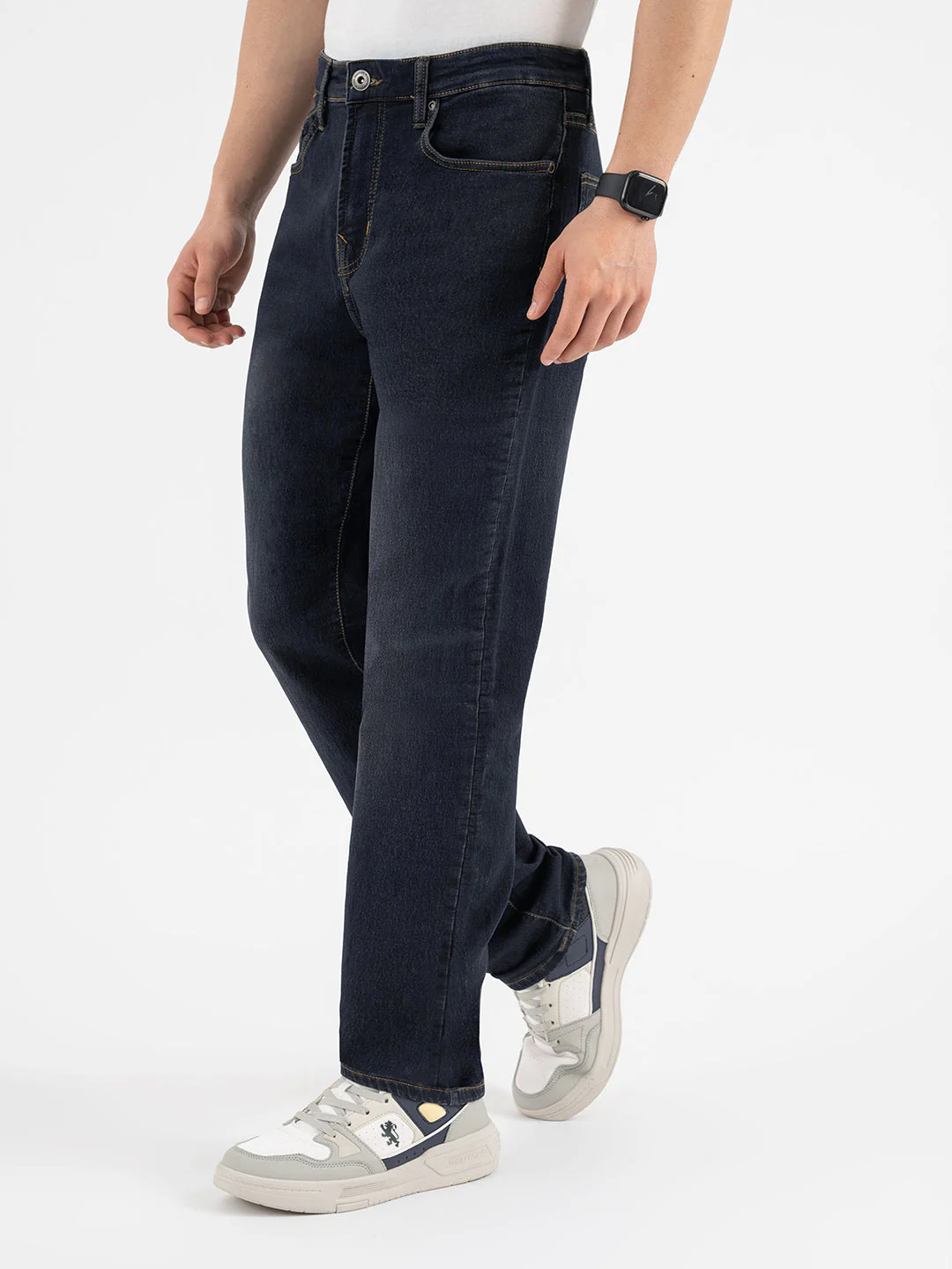 Red Tape Carbon Blue Jeans for Men - Image 2