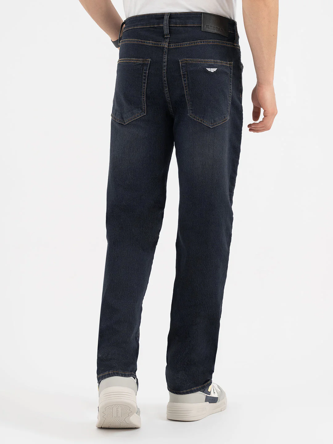 Red Tape Carbon Blue Jeans for Men - Image 3