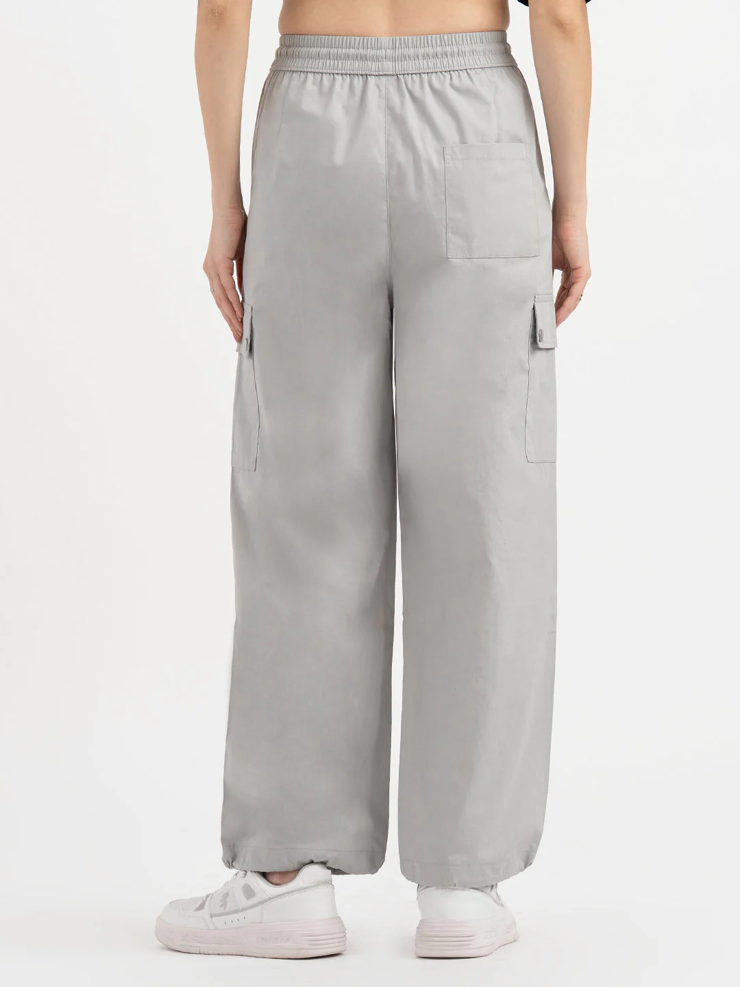 Cargo Pants for Women in Ice Grey - Image 3