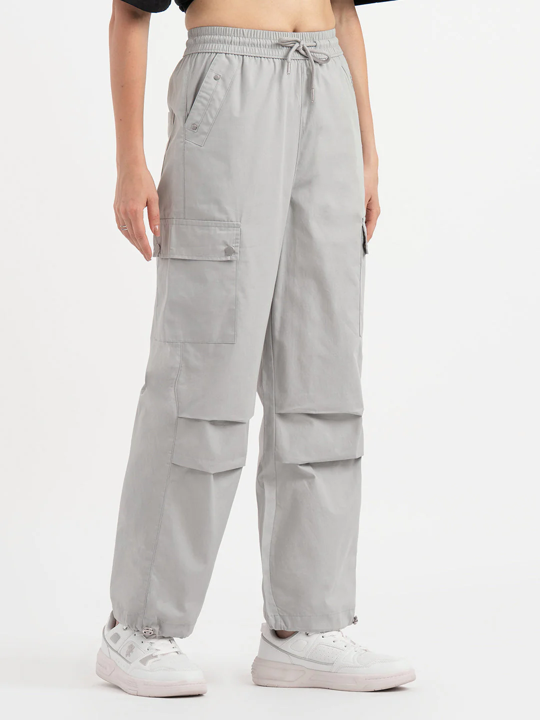Cargo Pants for Women in Ice Grey - Image 6
