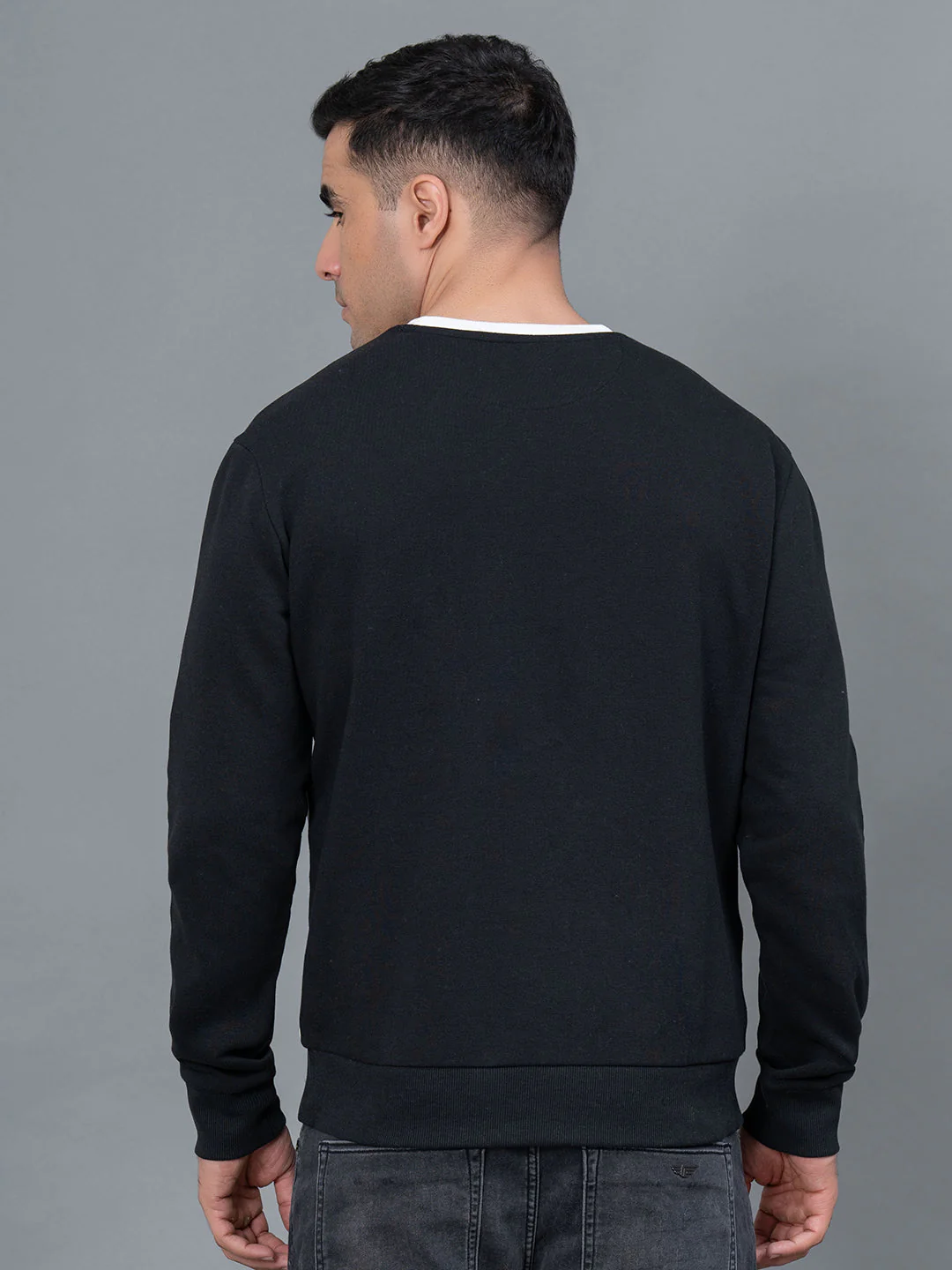 Casual Colorblock Sweatshirt for Men - Image 3