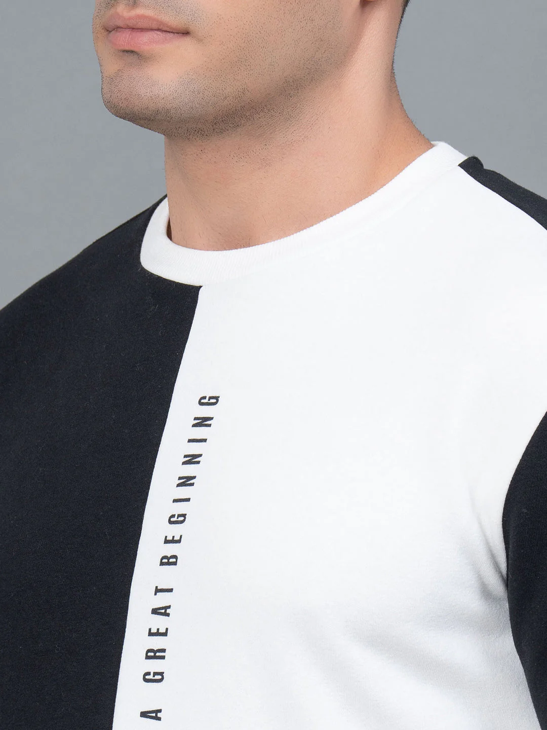 Casual Colorblock Sweatshirt for Men - Image 4