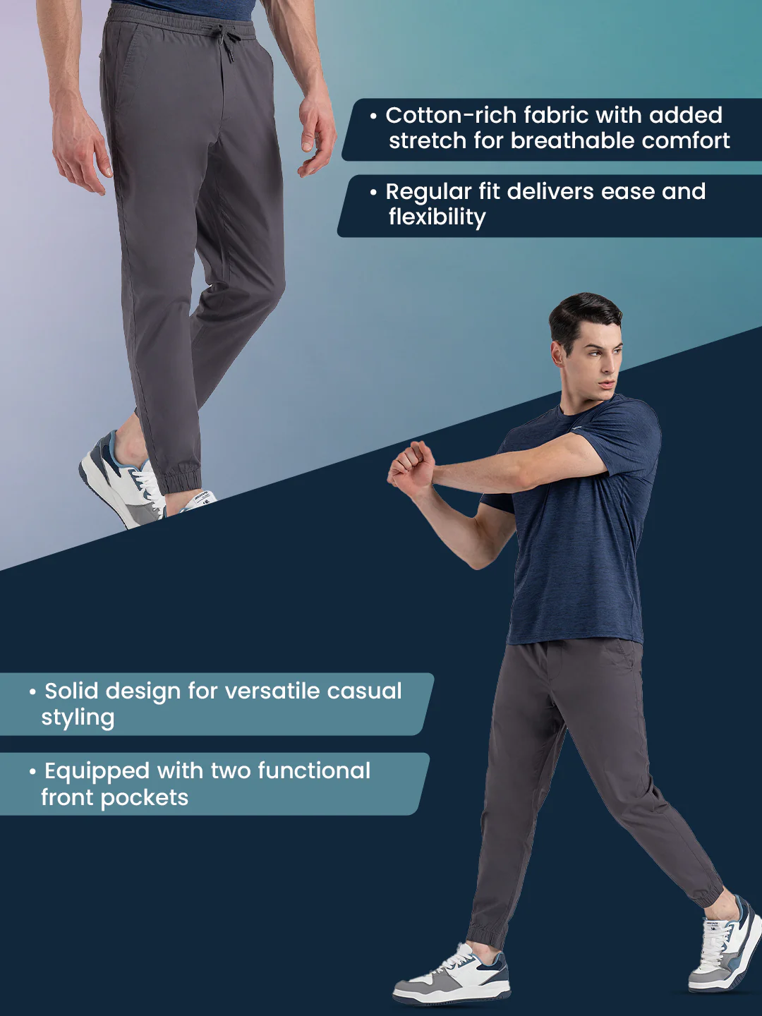 Casual Joggers for Men - Image 2