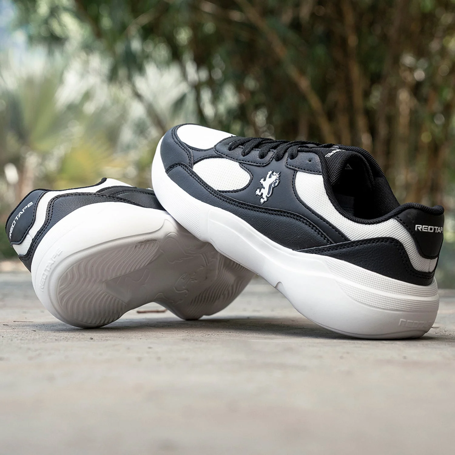 Casual Shoes for Men in Black and White | Lifestyle Shoes - Image 6