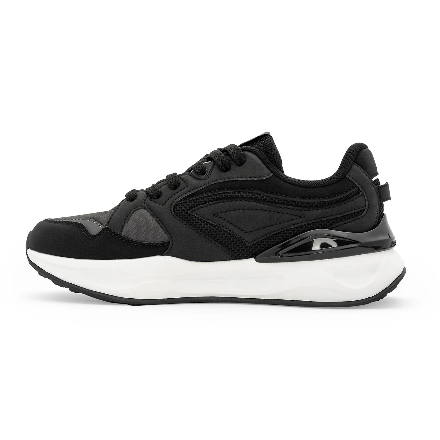 Casual Shoes for Men in Black | Low-Cut Lifestyle Shoes. - Image 3