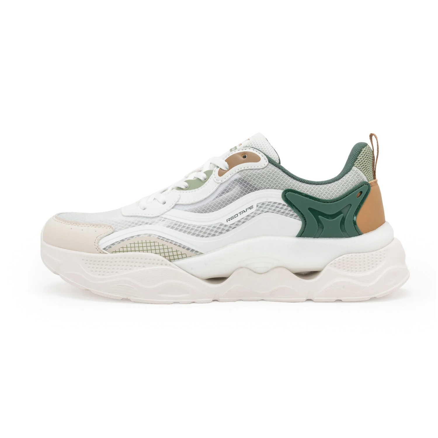 Casual Shoes for Men in Green and Grey | Lifestyle Shoes - Image 3