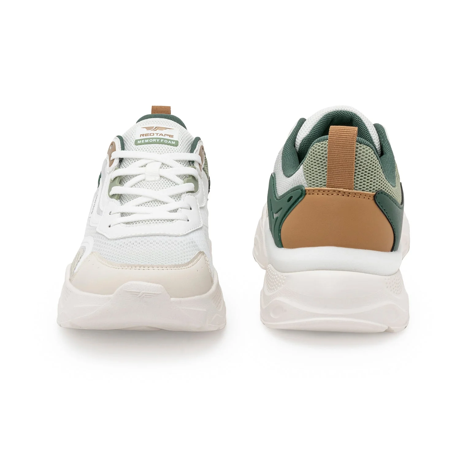 Casual Shoes for Men in Green and Grey | Lifestyle Shoes - Image 4