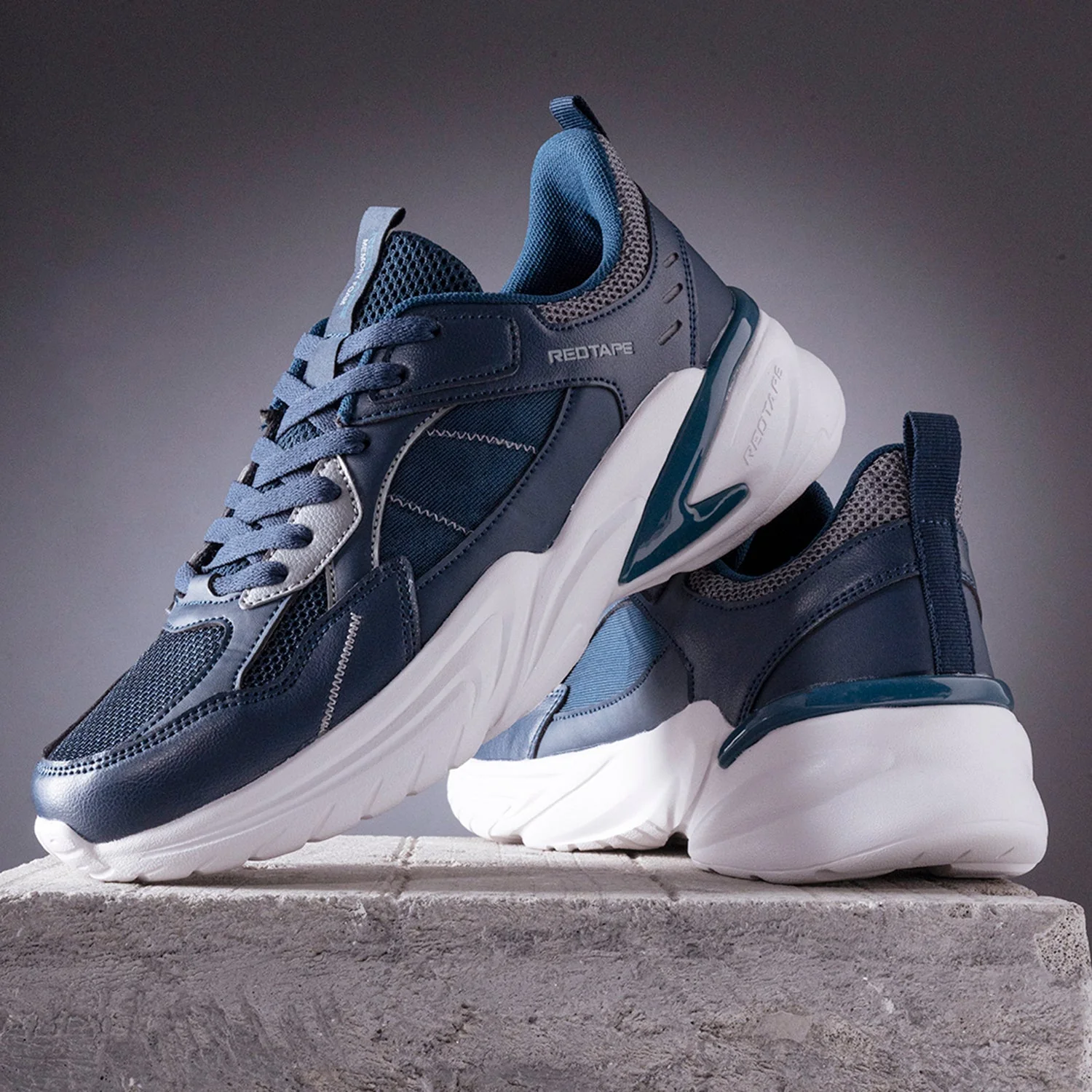 Casual Shoes for Men in Navy | Lifestyle Shoes - Image 6