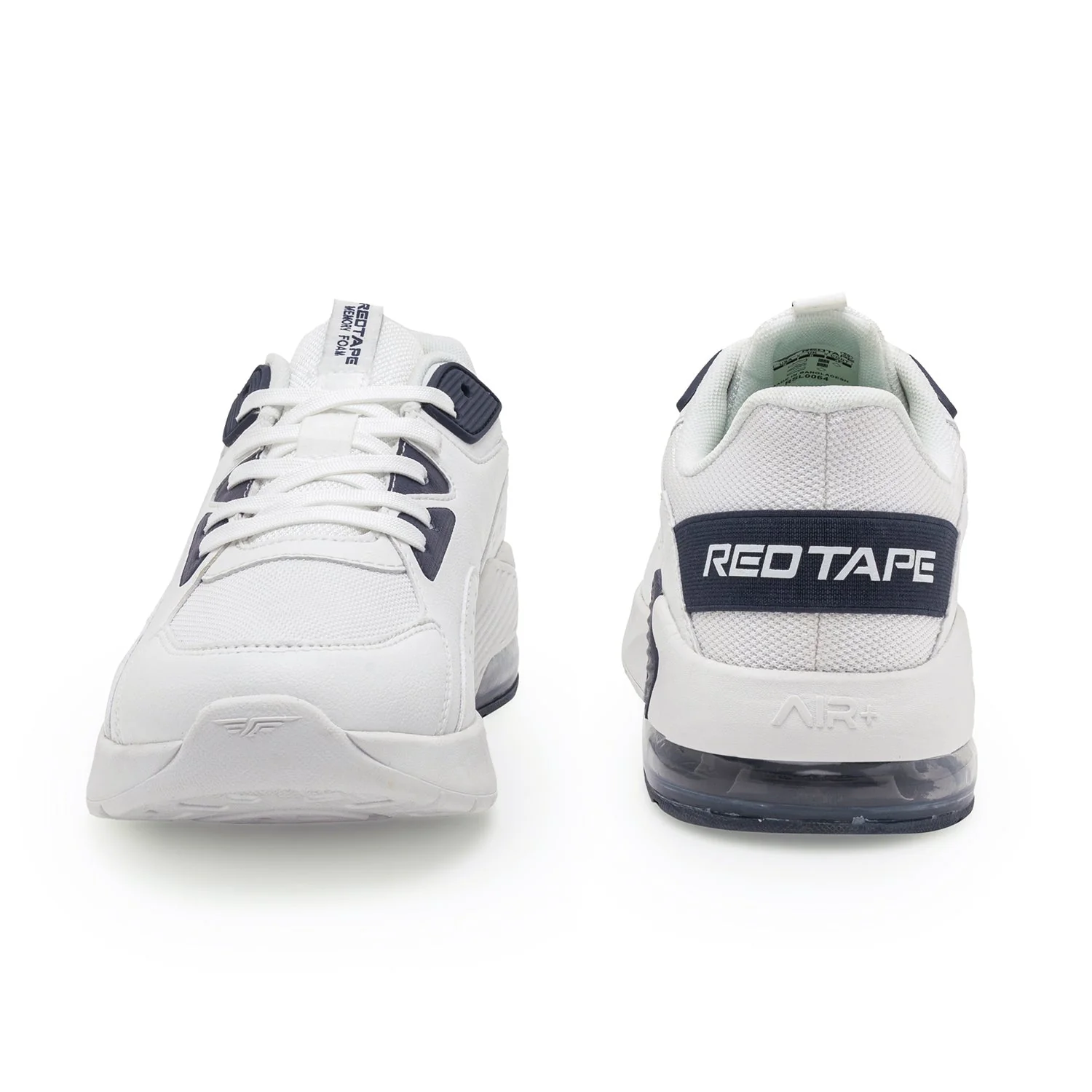 Casual Shoes for Men in White and Navy | Casual Shoes - Image 4