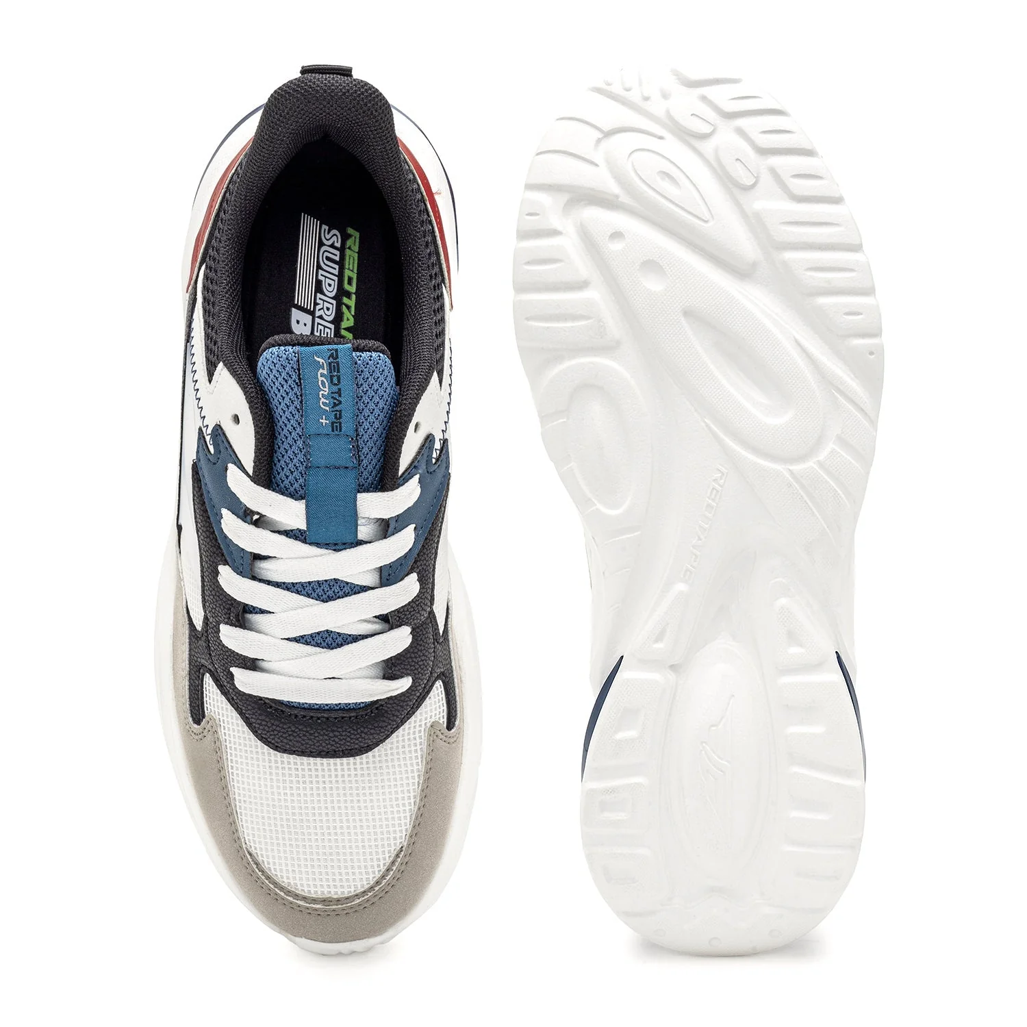 Red Tape Casual Sneaker Shoes for Men | Cultured Round-Toe Shape,  Soft Cushioning & Impact Relief - Image 6