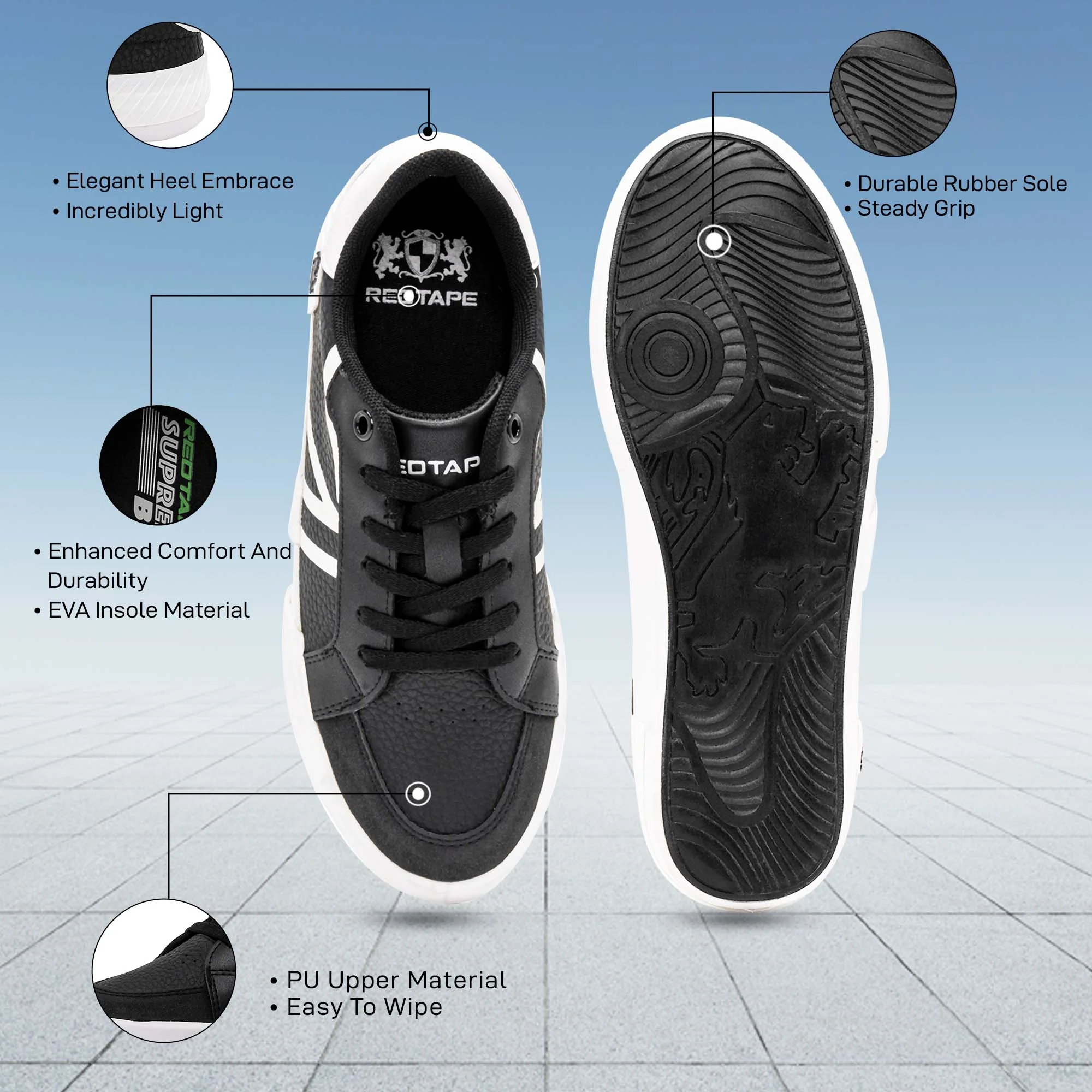 Casual Sneaker Shoes for Women | Soft Cushioned Insole, Slip-Resistance, Enhanced Comfort, Arch Support & Impact Resistant comfort - Image 5
