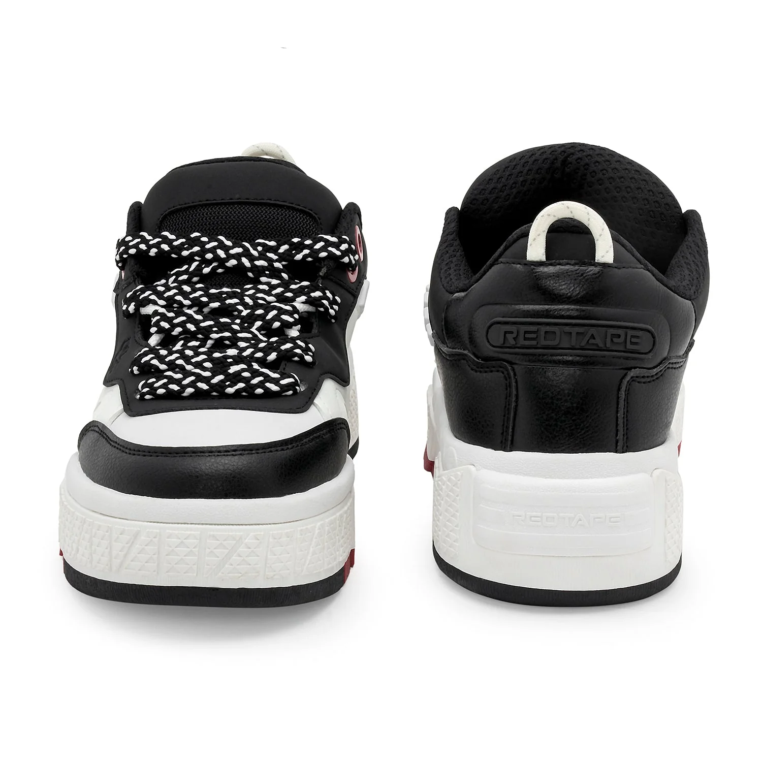 Casual Sneakers for Men in Black | Lifestyle Shoes - Image 4