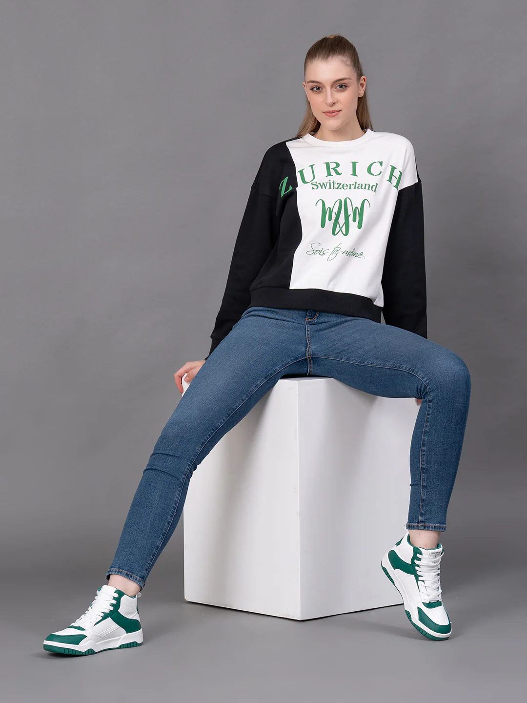 Casual Sweatshirt for Women - Image 2