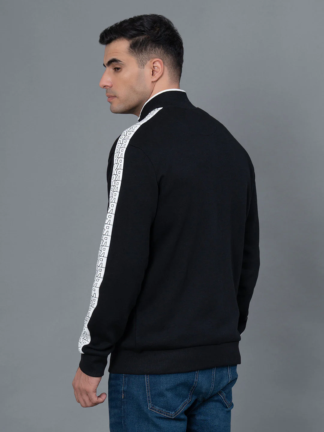 Casual Sweatshirt with Zipper for Men - Image 3