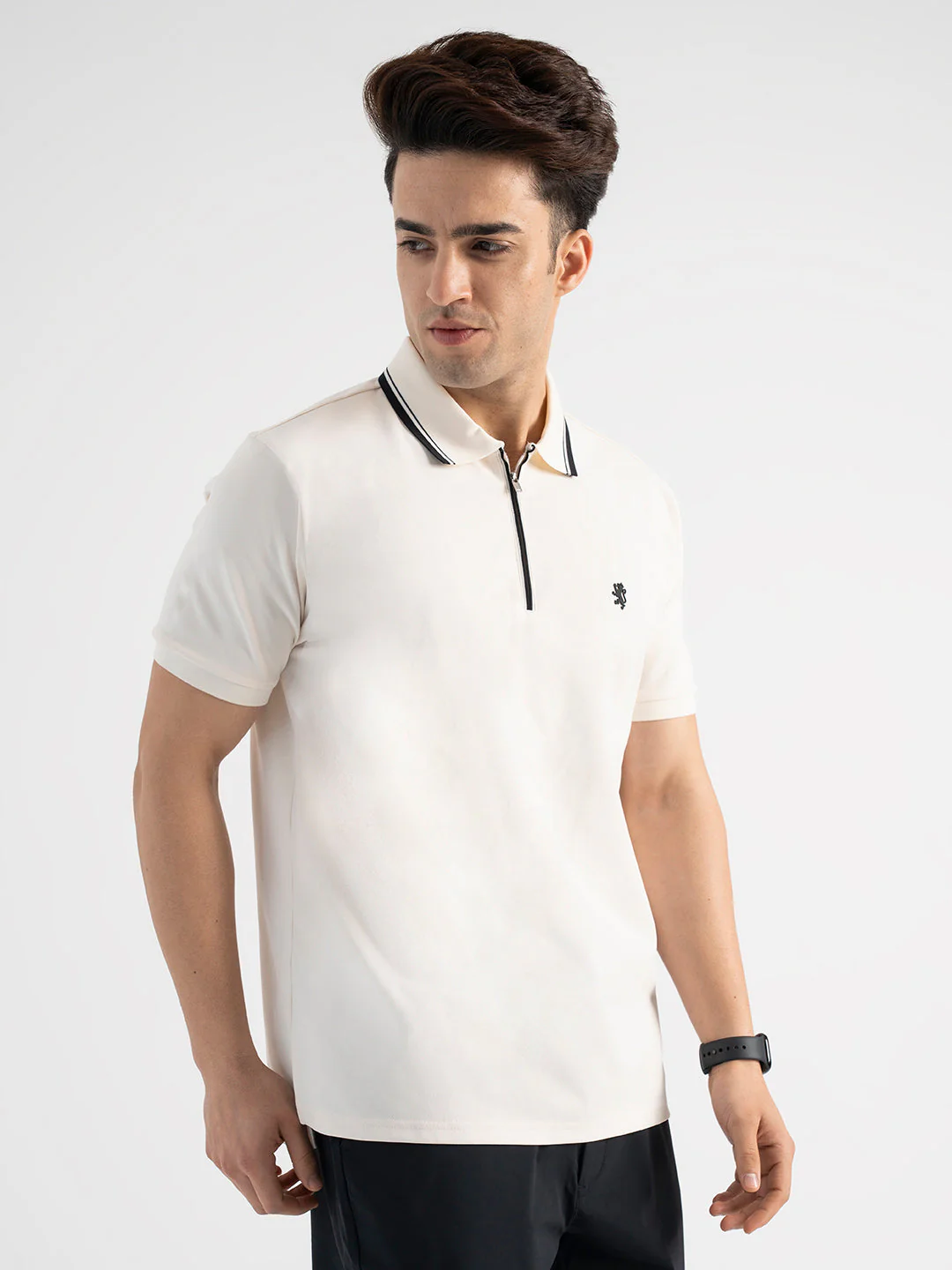Casual White Polo T-Shirt for Men | Smart Casual Wear - Image 6
