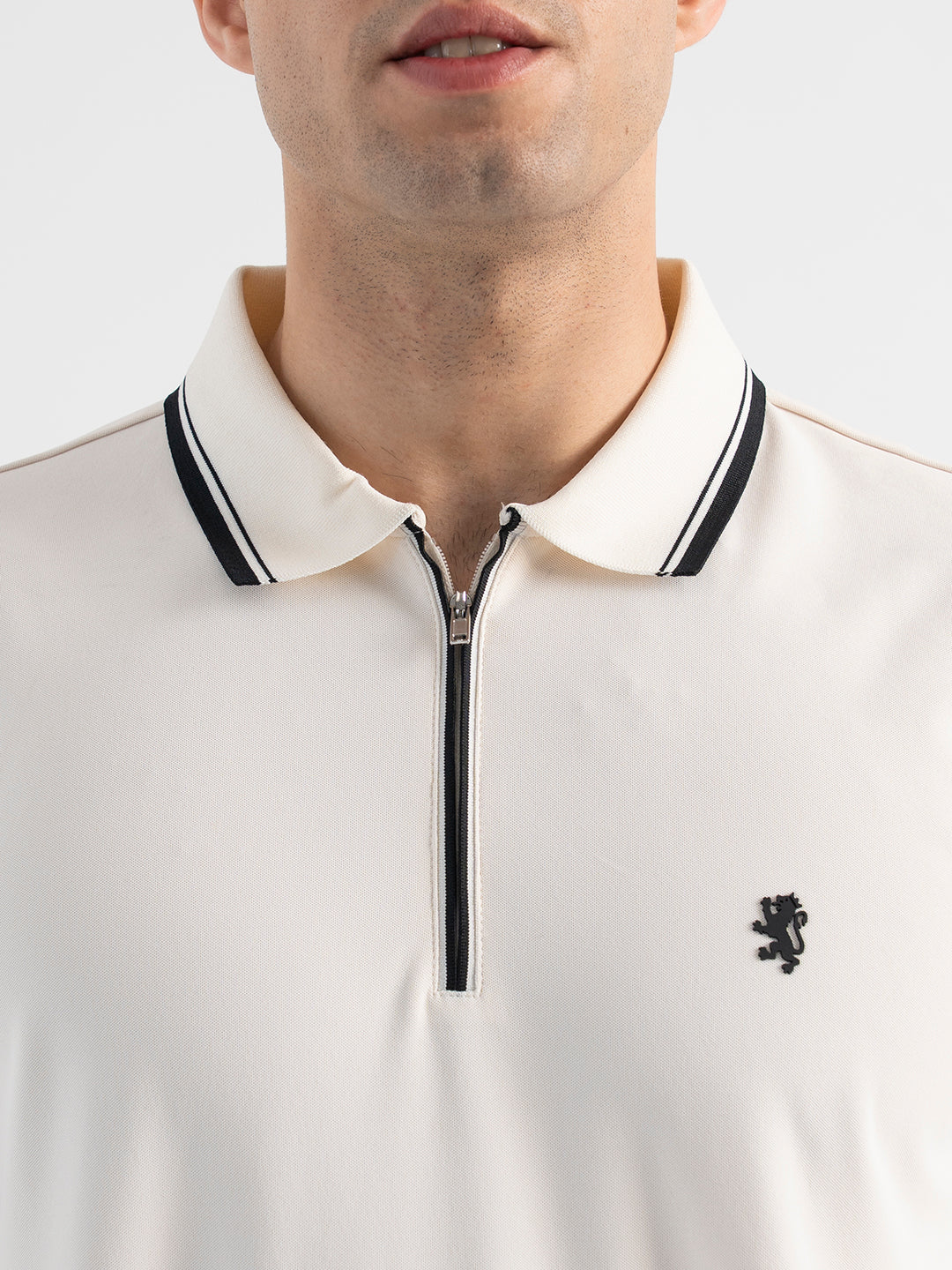 Casual White Polo T-Shirt for Men | Smart Casual Wear - Image 4