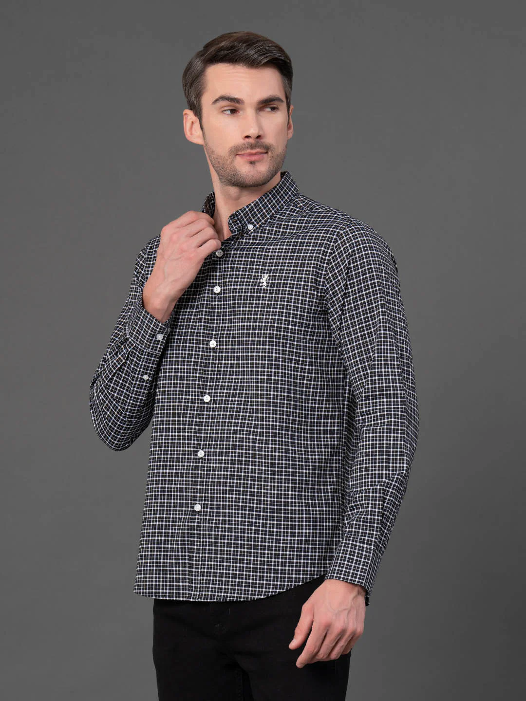 Checked Shirt for Men - Image 3