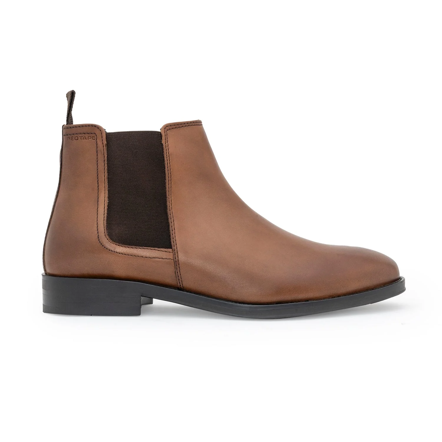 Red Tape Chelsea Boots for Men | Real Leather Shoes With High-Top Pattern - Image 3