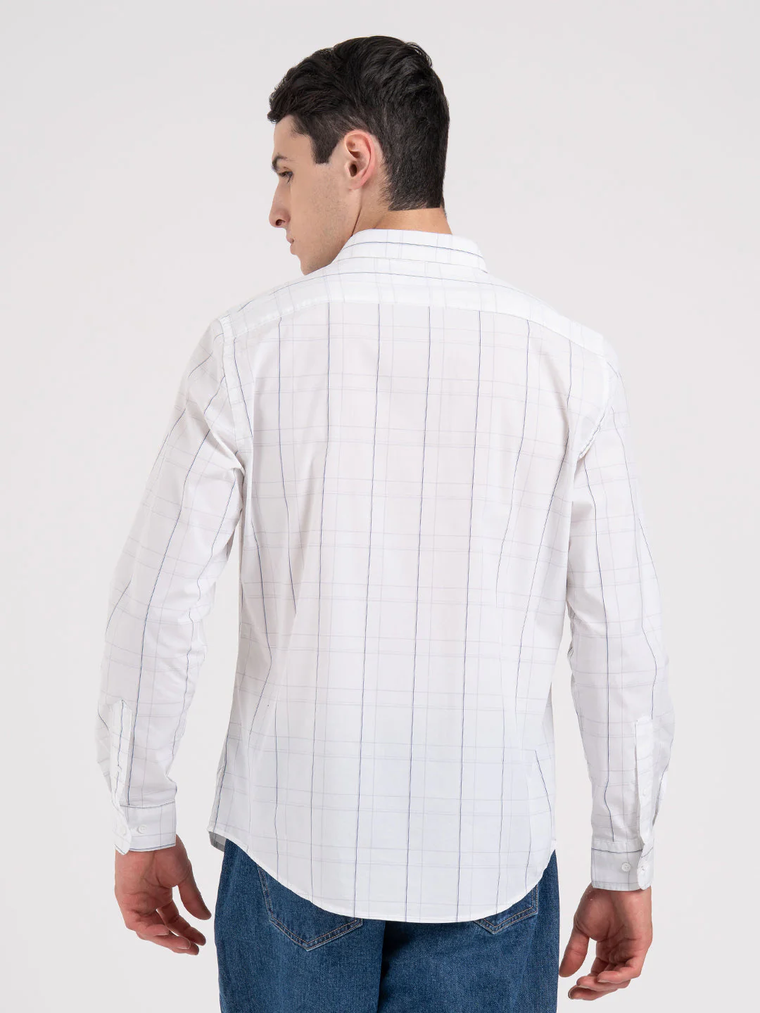 Classic Check Shirt for Men - Image 4