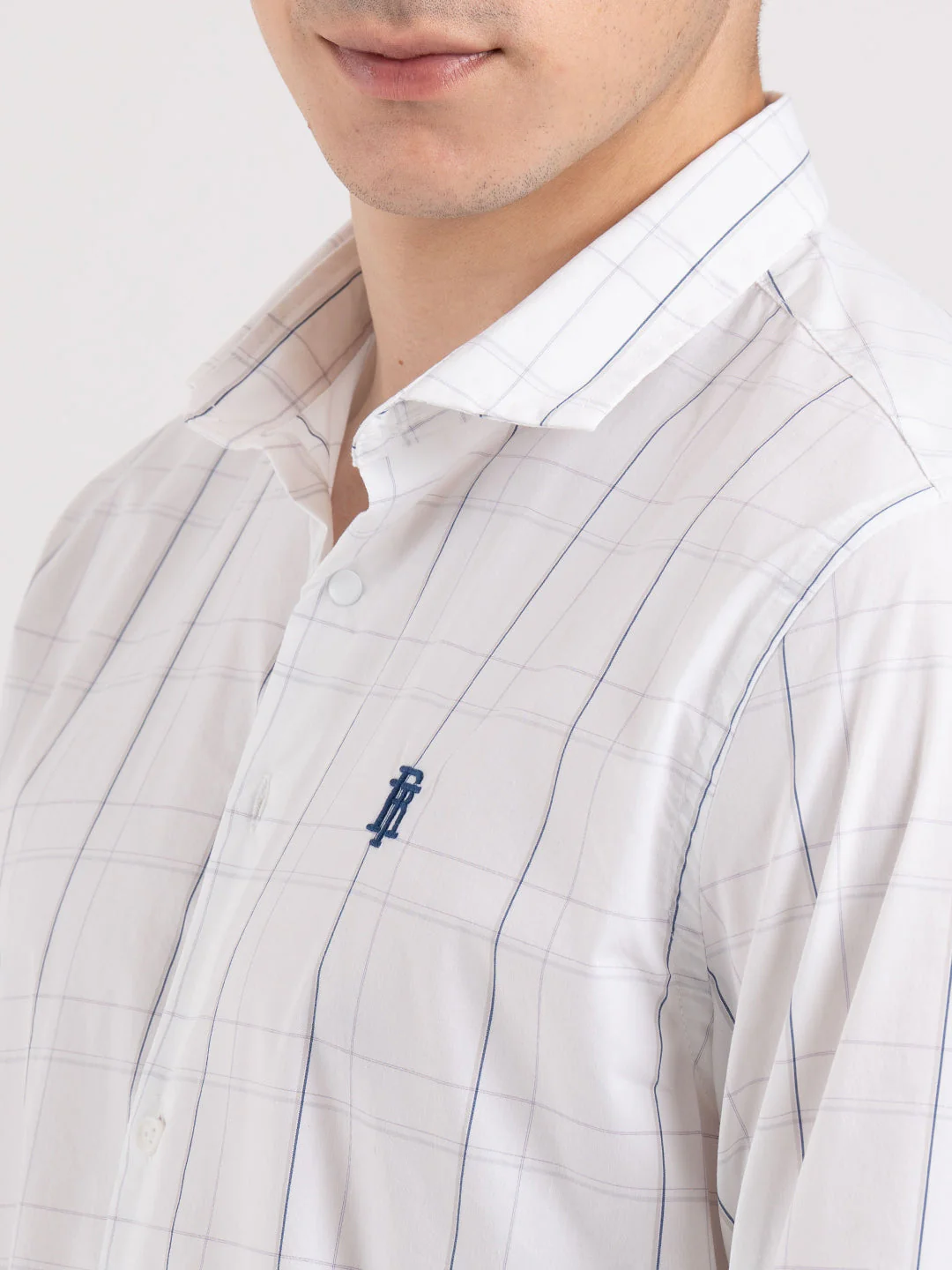 Classic Check Shirt for Men - Image 5