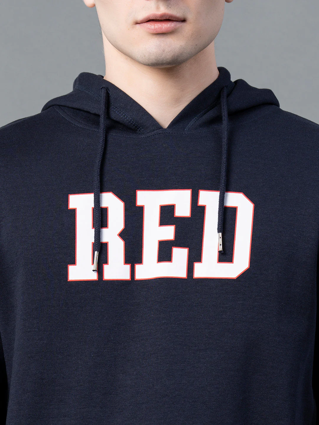 Classic Navy Casual Hoodie for Men - Image 4