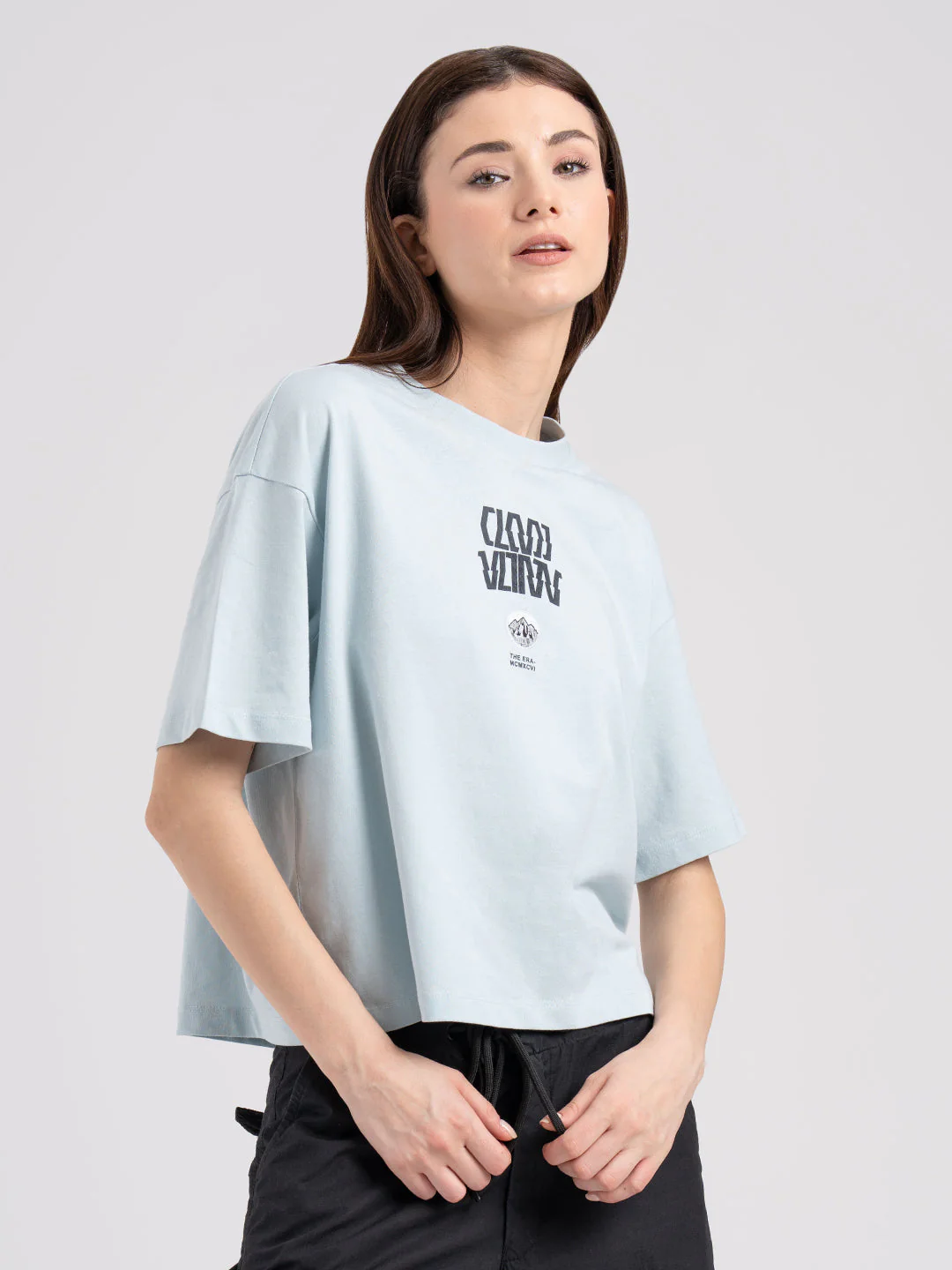 Classic Round Neck Graphic T-Shirt - Image 2