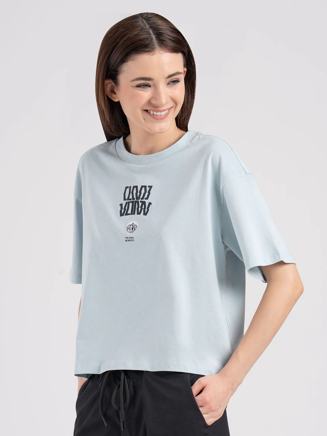Classic Round Neck Graphic T-Shirt - Image 6