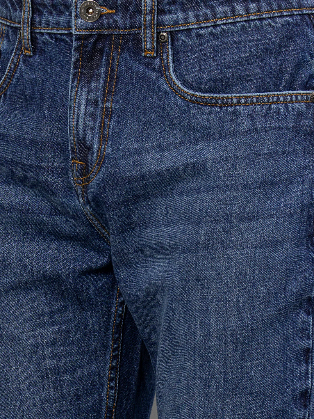 Classic Straight Fit Denim Jeans for Men - Image 4