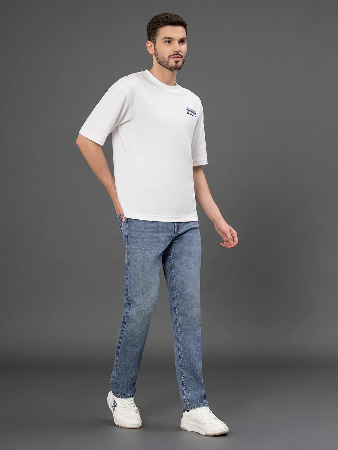 Classic Straight Fit Denim Jeans for Men - Image 5