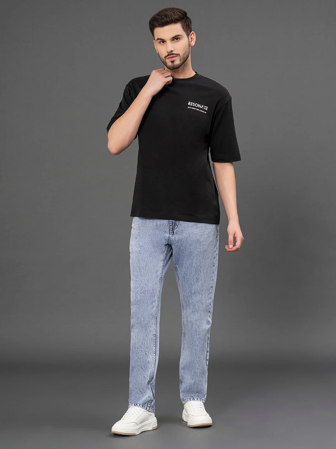 Classic Straight Fit Denim Jeans for Men - Image 5