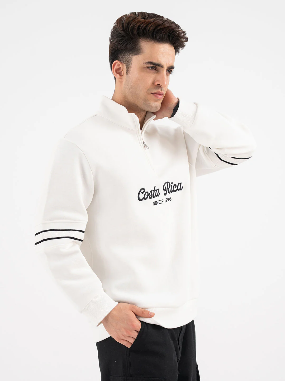 Red Tape Dark Navy Sweatshirt for Men - Image 2