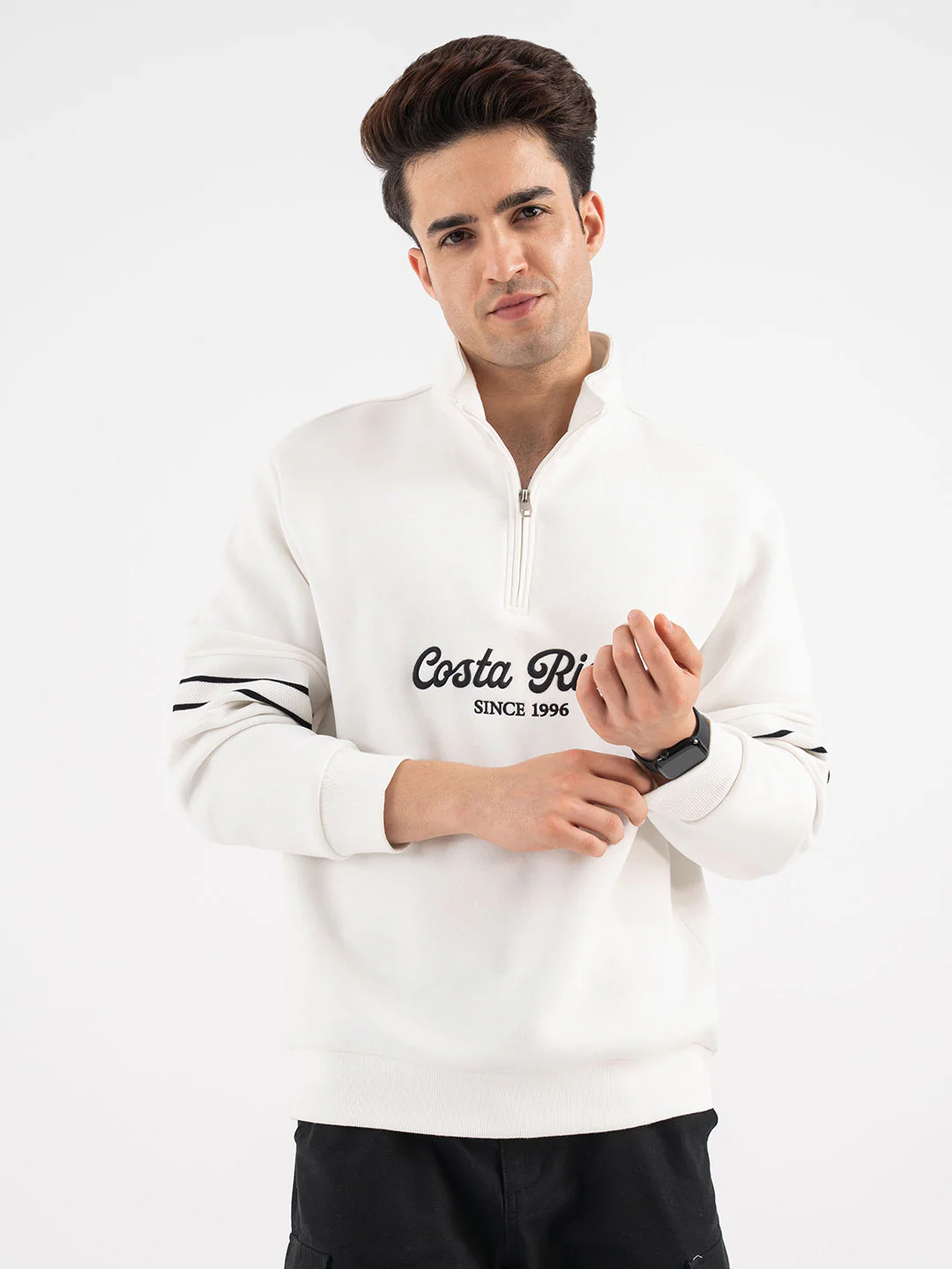 Red Tape Dark Navy Sweatshirt for Men - Image 7