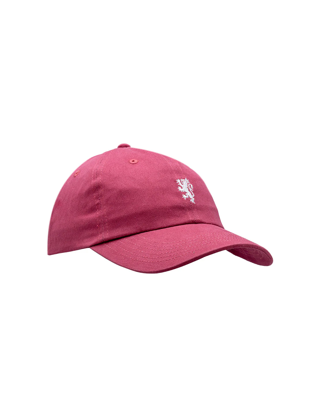 Dark Pink Free Size Solid Unisex Cap | All Sports Cap with Airholes & Adjustable Strap - Image 2