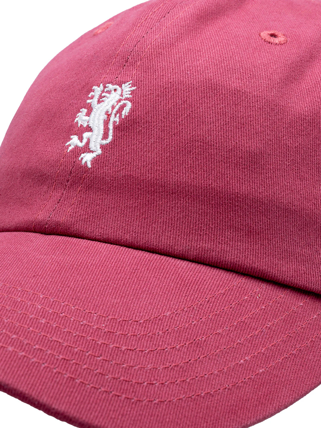 Dark Pink Free Size Solid Unisex Cap | All Sports Cap with Airholes & Adjustable Strap - Image 4