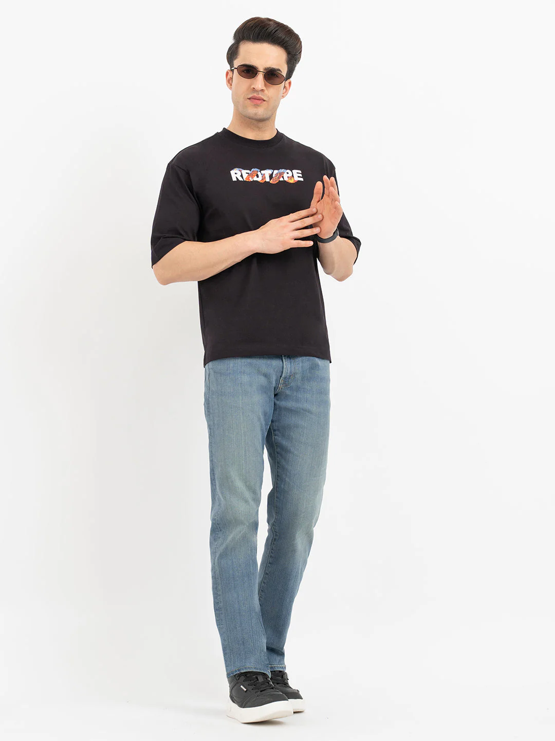 Dark Purple T Shirt for Men - Image 5