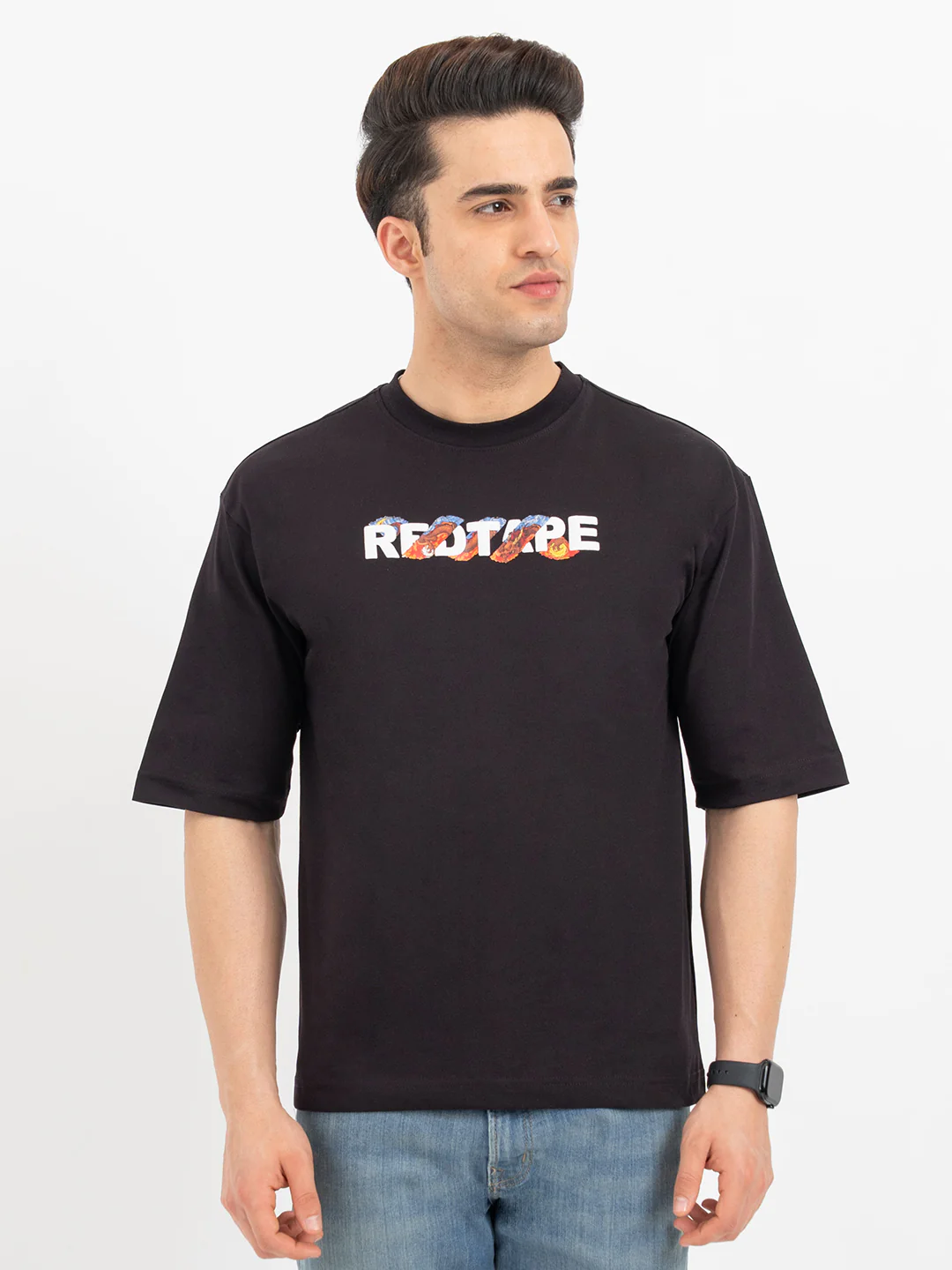 Dark Purple T Shirt for Men - Image 7