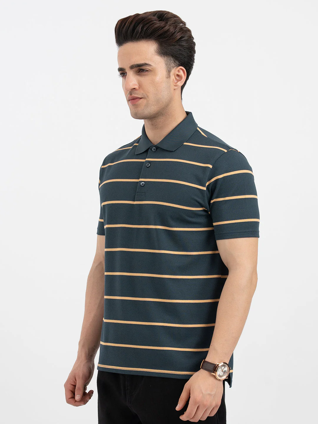 Red Tape Dark Teal Polo T-Shirt for Men - Image 2